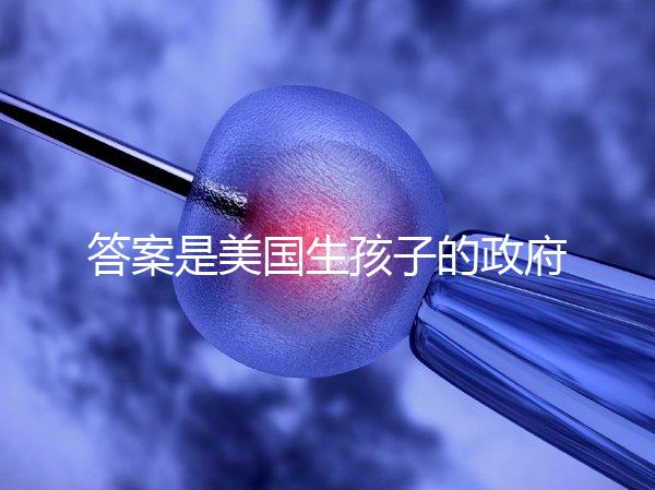 答案是美國生孩子的政府補貼是多少？另外，2024年最新政策