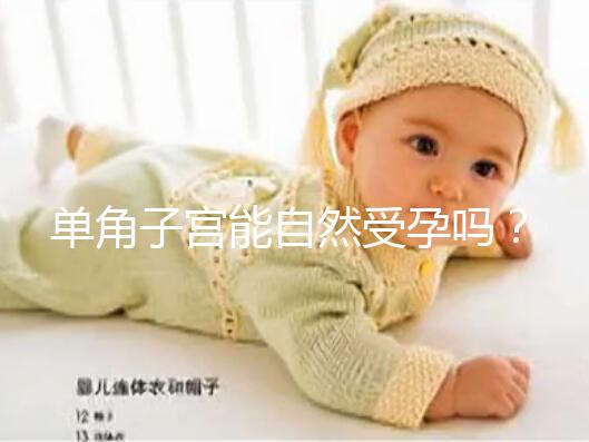 單角子宮能自然受孕嗎?過來人送你4個備孕小竅門