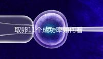 取卵11個成功率如何看胚胎配成數，只受精兩個要找找原因