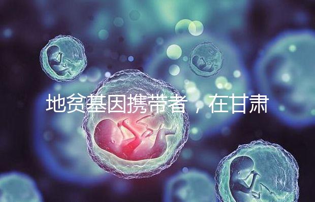 地貧基因攜帶者，在甘肅隴南哪里能做第三代試管嬰兒？