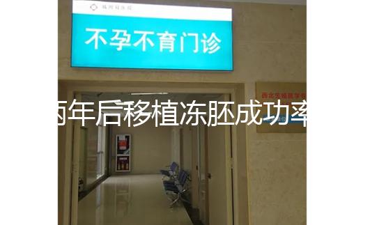 兩年后移植凍胚成功率多少揭秘,2024收費或與質量有關