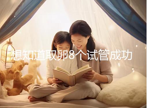 想知道取卵8個試管成功率看這，配成幾個胚胎起決定性作用