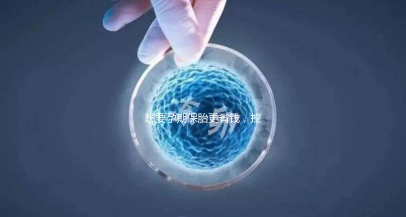 想要孕期保胎更省錢，控制體重不胡吃海喝是關鍵！