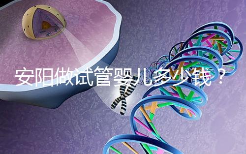 安陽做試管嬰兒多少錢？成功懷孕的姐妹都花了這么多