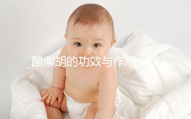 醋柴胡的功效與作用(醋柴胡的功效與作用主要治什么病)