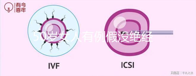 50歲女人有例假沒絕經還有懷孕的希望嗎？