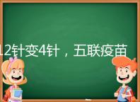 12針變4針，五聯疫苗接種時間整理，戳進來看全攻略